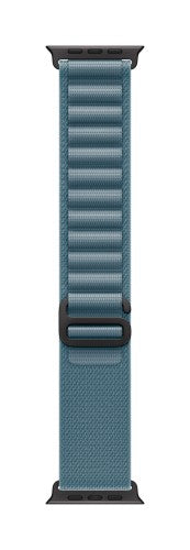 Apple MG9K4ZM/A smart wearable accessory Band Blue Titanium, Polyester, Spandex