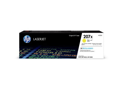 HP W2212X/207X Toner cartridge yellow high-capacity, 2.45K pages ISO/IEC 19752 for HP M 283
