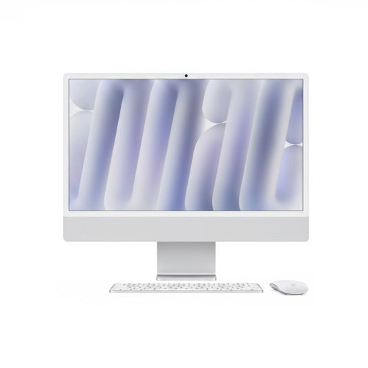 Apple iMac Apple M M4 59.7 cm (23.5") 4480 x 2520 pixels All-in-One PC 16 GB 256 GB SSD macOS Sequoia Wi-Fi 6E (802.11ax) Silver