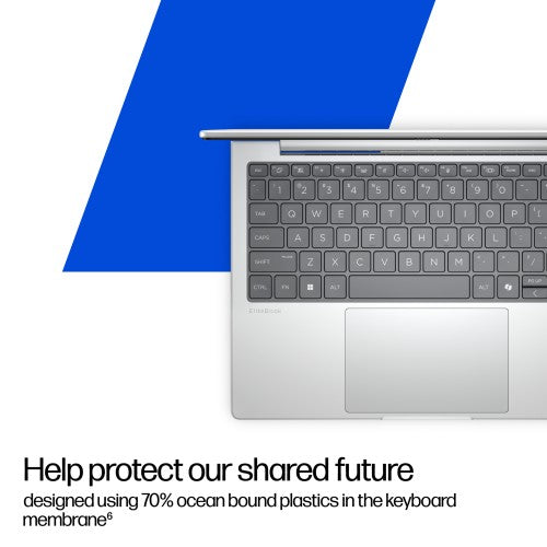 HP EliteBook 8 G1i Next Gen AI PC Wolf Pro Security Edition Copilot+ PC Intel Core Ultra 5 226V Laptop 35.6 cm (14") WUXGA 16 GB LPDDR5x-SDRAM 512 GB SSD Wi-Fi 7 (802.11be) Windows 11 Pro Silver