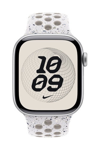 Apple MGAH4ZM/A smart wearable accessory Band Grey Aluminium, Fluoroelastomer