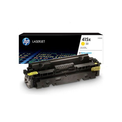 HP W2032X/415X Toner cartridge yellow, 6K pages ISO/IEC 19798 for HP E 45028/M 454