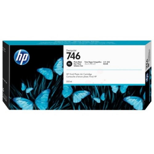 HP P2V82A/746 Ink cartridge foto black 300ml for HP DesignJet Z 6/9+