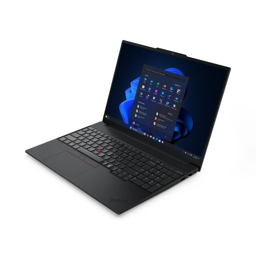 Lenovo ThinkPad E16 Gen 3 (Intel) Intel Core Ultra 5 225U Laptop 40.6 cm (16") WUXGA 32 GB DDR5-SDRAM 512 GB SSD Wi-Fi 6E (802.11ax) Windows 11 Pro Black English