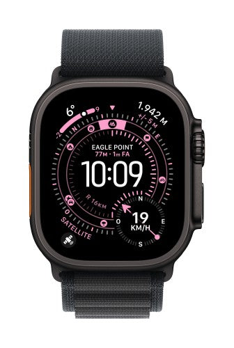 Apple MG9G4ZM/A smart wearable accessory Band Black Titanium, Polyester, Spandex