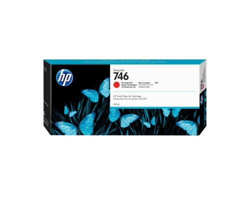 HP P2V81A/746 Ink cartridge red chromatic 300ml for HP DesignJet Z 6/9+