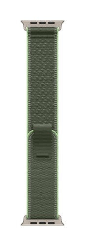 Apple MFT54ZM/A smart wearable accessory Band Green Titanium, Polyester, Spandex, Nylon
