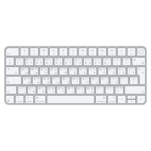 Apple Magic Keyboard with Touch ID for Mac models with silicon (USB–C) - Arabic