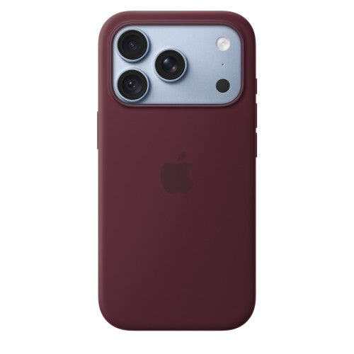 Apple iPhone 18 Pro Silicone Case with MagSafe - Burgundy