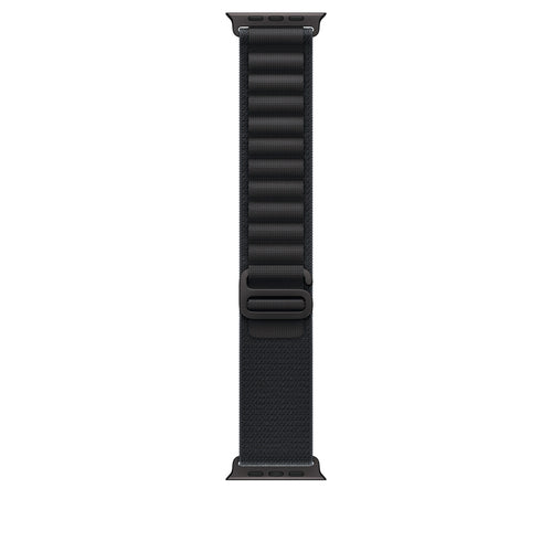 Apple MG9H4ZM/A smart wearable accessory Band Black Titanium, Polyester, Spandex