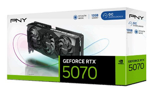PNY GeForce RTX 5070 OC NVIDIA 12 GB GDDR7