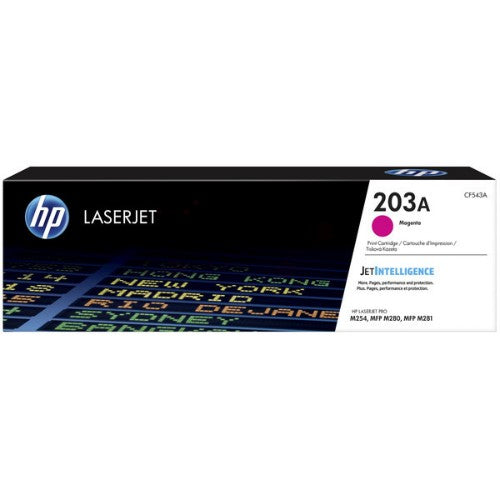 HP CF543A/203A Toner cartridge magenta, 1.3K pages ISO/IEC 19798 for HP Pro M 254