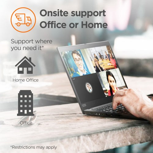 Lenovo Advanced Exchange + Premier Support, Extended service agreement, replacement, 4 years, shipment, for D24; ThinkCentre Tiny-in-One 27; ThinkVision M14, P27, P44, S22, S27, T23, T24, T27