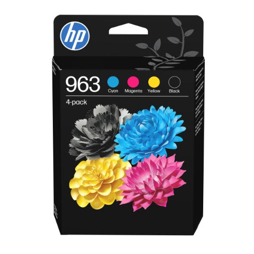 HP 6ZC70AE/963 Ink cartridge multi pack Bk,C,M,Y 24,09ml + 3x10,7ml Pack=4 for HP OJ Pro 9010/e/9020/9020 e