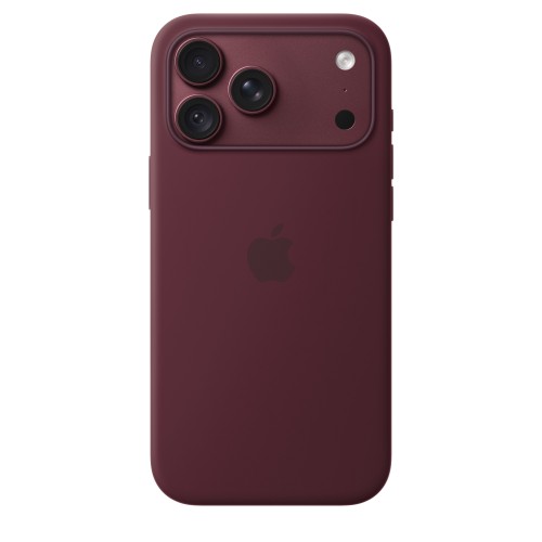 Apple iPhone 18 Pro Max Silicone Case with MagSafe - Burgundy