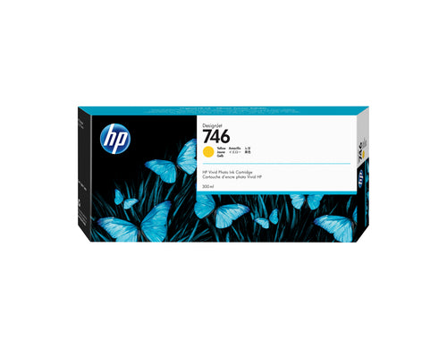 HP P2V79A/746 Ink cartridge yellow 300ml for HP DesignJet Z 6/9+
