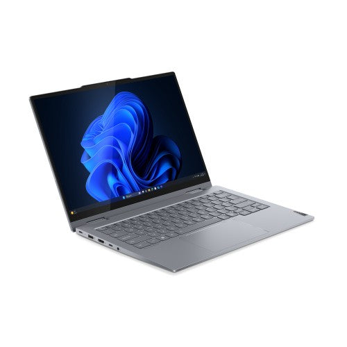 Lenovo ThinkBook 14 2-in-1 G5 IAU Intel Core Ultra 5 225U Hybrid (2-in-1) 35.6 cm (14") Touchscreen WUXGA 16 GB DDR5-SDRAM 512 GB SSD Wi-Fi 6E (802.11ax) Windows 11 Pro UK English Grey