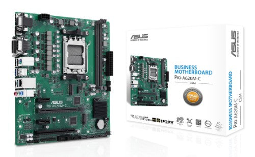 ASUS PRO A620M-C-CSM AMD A620 Socket AM5 micro ATX