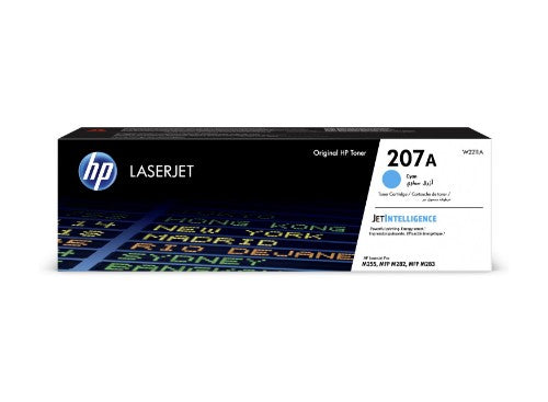 HP W2211A/207A Toner cartridge cyan, 1.25K pages ISO/IEC 19752 for HP M 283