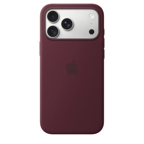 Apple iPhone 18 Pro Max Silicone Case with MagSafe - Burgundy