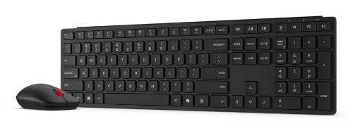 Lenovo 4X31S04847 keyboard Mouse included Home/Office RF Wireless + Bluetooth UK English Black