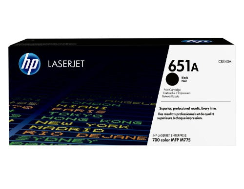 HP CE340A/651A Toner cartridge black, 13.5K pages ISO/IEC 19798 for HP LaserJet 700 M775