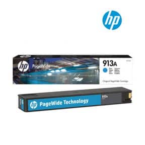 HP F6T77AE/913A Ink cartridge cyan, 3K pages ISO/IEC 24711 37ml for HP PageWide P 55250/Pro 352/Pro 452/Pro 477