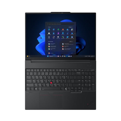 Lenovo ThinkPad E16 Gen 3 (Intel) Intel Core Ultra 5 225U Laptop 40.6 cm (16") WUXGA 32 GB DDR5-SDRAM 512 GB SSD Wi-Fi 6E (802.11ax) Windows 11 Pro Black English