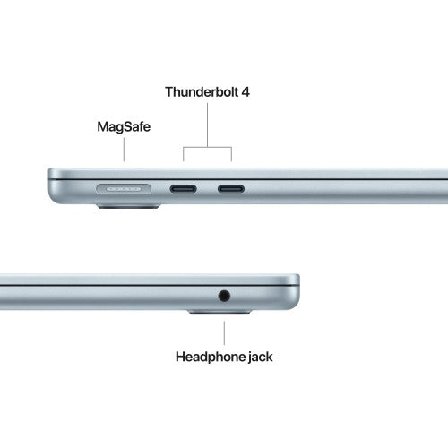 Apple MacBook Air 13-inch : M5 chip with 10‑core CPU and 10‑core GPU, 24GB, 1TB SSD - Sky Blue