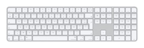 Apple Magic keyboard Universal USB + Bluetooth AZERTY French White