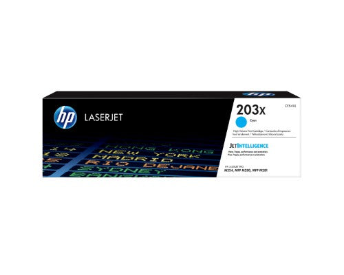 HP CF541X/203X Toner cartridge cyan high-capacity, 2.5K pages ISO/IEC 19798 for HP Pro M 254