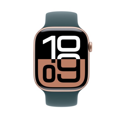 Apple MXLR3ZM/A smart wearable accessory Band Green Fluoroelastomer