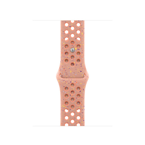 Apple MGAQ4ZM/A smart wearable accessory Band Pink Aluminium, Fluoroelastomer