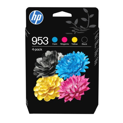 HP 6ZC69AE/953 Ink cartridge multi pack Bk,C,M,Y 20ml + 3x9ml Pack=4 for HP OfficeJet Pro 7700/8210/8710