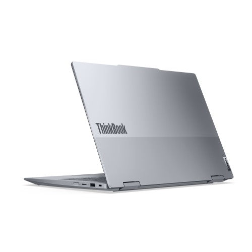 Lenovo ThinkBook 14 2-in-1 G5 IAU Intel Core Ultra 5 225U Hybrid (2-in-1) 35.6 cm (14") Touchscreen WUXGA 16 GB DDR5-SDRAM 512 GB SSD Wi-Fi 6E (802.11ax) Windows 11 Pro UK English Grey