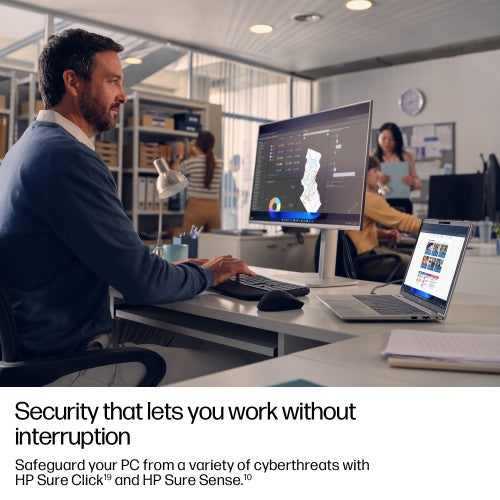 HP EliteBook 6 G1q Next Gen AI PC Copilot+ PC Snapdragon X1-26-100 Laptop 35.6 cm (14") WUXGA 16 GB LPDDR5x-SDRAM 512 GB SSD Wi-Fi 7 (802.11be) Windows 11 Pro Silver