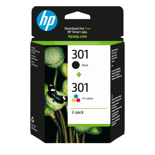 HP N9J72AE/301 Printhead cartridge multi pack black + color 170pg + 150pg Pack=2 for HP DeskJet 1000/1010/Envy 5530/OfficeJet 4630
