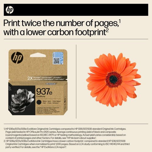 HP 4S6W9NE/937E Printhead cartridge black Evomore, 2.5K pages ISO/IEC 19752 for HP OJ Pro 9100/e