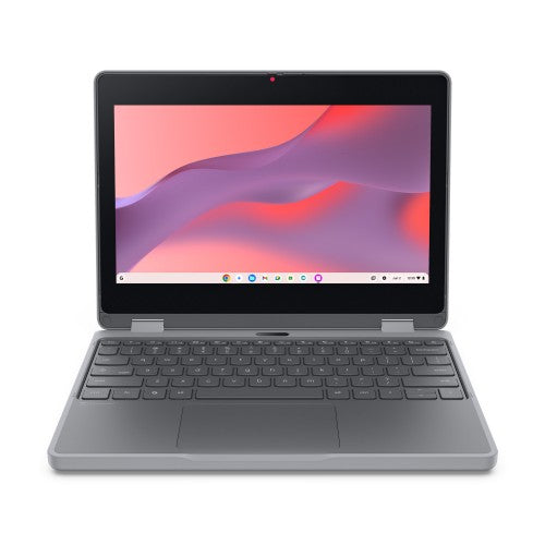 Lenovo Chrome 500e 2in1 G5 M89 MediaTek Kompanio 540 Chromebook 29.5 cm (11.6") Touchscreen HD 8 GB LPDDR5x-SDRAM 64 GB UFS Wi-Fi 7 (802.11be) ChromeOS Grey English